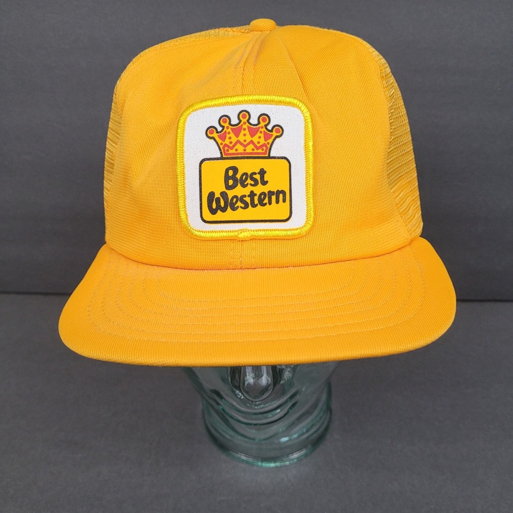 Vintage 1980's Best Western Men's Snapback Trucker Hat Made In The USA
